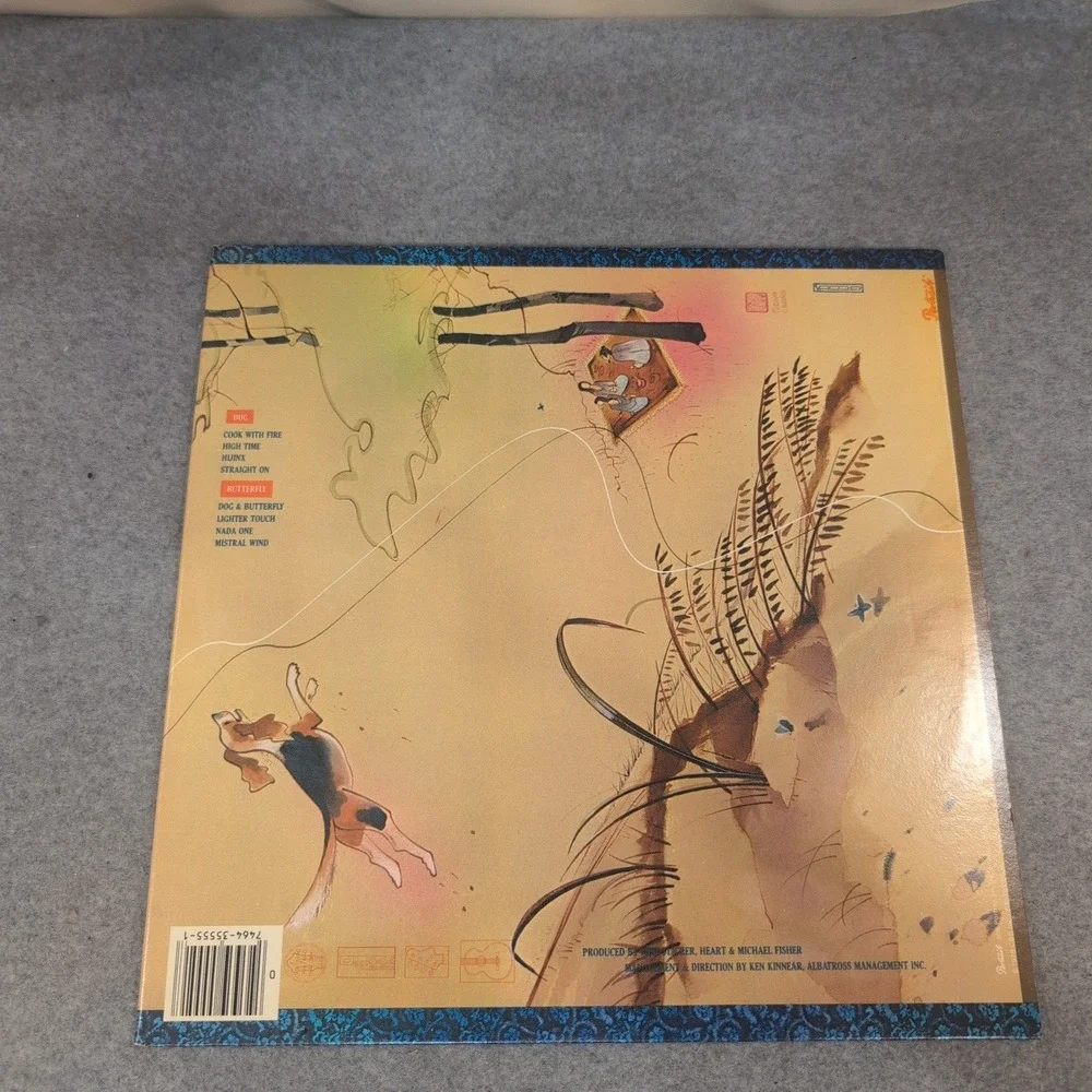 Heart Dog & Butterfly Vinyl LP 1978 Portrait Records PR 35555 Classic Rock - Picture 2 of 4